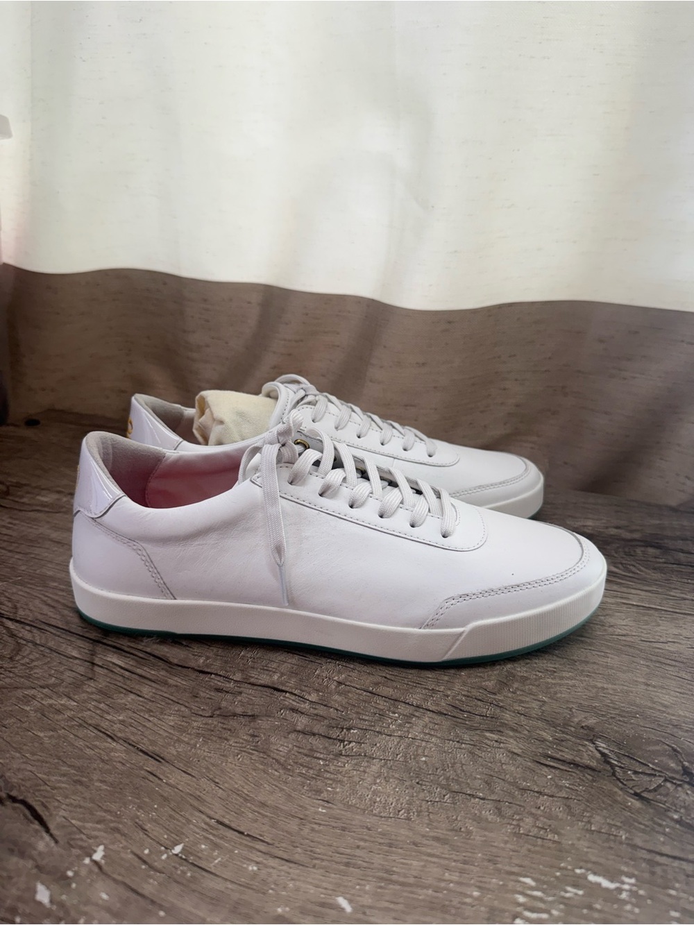 Novella white tennis shoes size 10